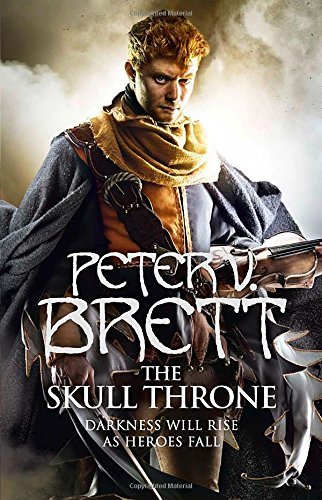 The Skull Throne (Demon Cycle) by Peter V. Brett (9-Apr-2015) Hardcover