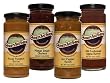 Granite Bay Farms Four Seasons Condiment (4 Jar) Collection in Wooden Gift Crate, 48-Ounce Total