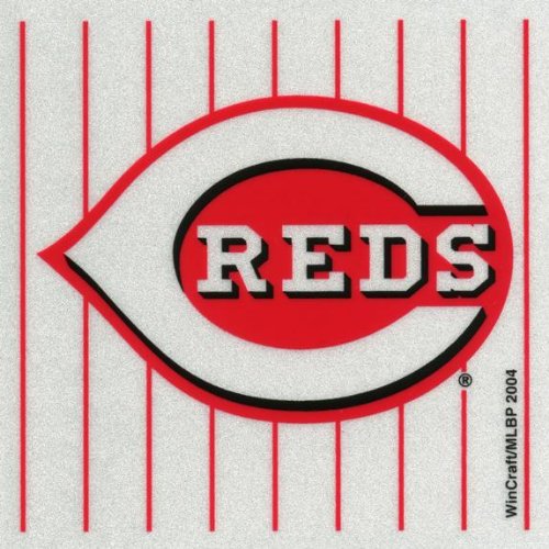 Cincinnati Reds - Logo Reflective Decal - Sticker MLB Pro Baseball