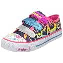 Skechers Shuffles Dualing Hearts 10156L DNHP Mädchen Sportschuhe
