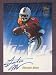 2001 Topps SANTANA MOSS Autographs Rookie Year Football Card, #TA-SM, Miami Hurricanes