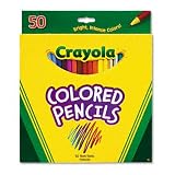 Crayola 50ct Long Colored Pencils