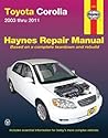Toyota Corolla 2003-2011 Repair Manual (Haynes Repair Manual)