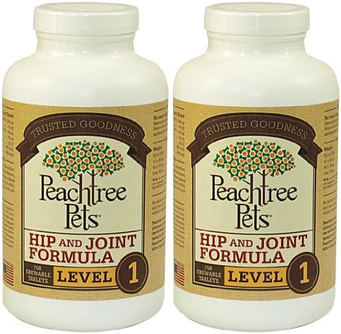 Glucosamine for Dogs - Hip & Joint Formula Level 1 - 300 Chewable Tablets