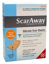 Scaraway Professional Grade Silicone Scar Treatment Sheets  1.5
