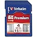 Verbatim Class 10 Sdhc Card 4gb