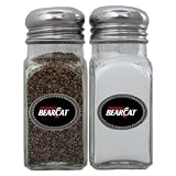 Review Bergamot  / Cincinnati Bearcats NCAA Logo Salt/Pepper Shaker Set
