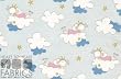 By The Yard Angels Clouds Quilt Cotton Flannel Fabric