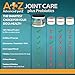 Advanced petZ Joint Care Plus Probiotics Supplement for Dogs Glucosamine Chondroitin MSM. 6oz