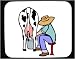 All Products : Decorated Mouse Pad with human, body, individuals, farmer, persons, cow, milking, individula, humans, people, animal, farm, person