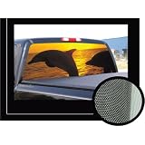 DOLPHINS 1-16x54 -Rear Window Graphic - compact pickup truck tint film view thru... by PureAV