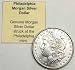 Genuine Philadelphia Morgan Silver Dollar 1878-1904, 1921