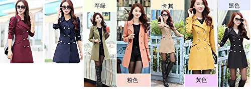 [Kapua] エレガント スプリング トレンチ コート アウター レディース （ 7色展開 )