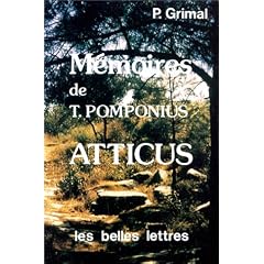 M�moires de T. Pomponius Atticus