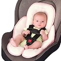 Kiddopotamus Snuzzler Complete Head and Body Support, Ivory Fleece & Pink Trim