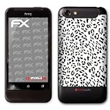 atFoliX Designfolie "Snow Leona Leopard" f�r HTC One Vvon "Designfolien@FoliX"