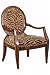 Siena Chair Walnut Brown Zebra