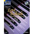 Love Ballads: 16 leidenschaftliche Liebeslieder. Klavier. Ausgabe mit CD. (Schott Piano Lounge)