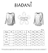 BIADANI Women Round Neck Soft Drape Dolman Tunic Top - Made in USA