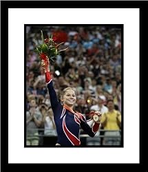 Shawn Johnson 2008 USA Olympics Gymnastics - Gold Medal - Framed 8x10 Photograph