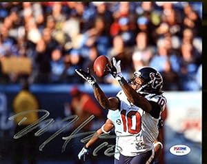 Autographed DeAndre Hopkins Photograph - 8x10 #W90131 - PSA/DNA Certified - Autographed NFL Photos
