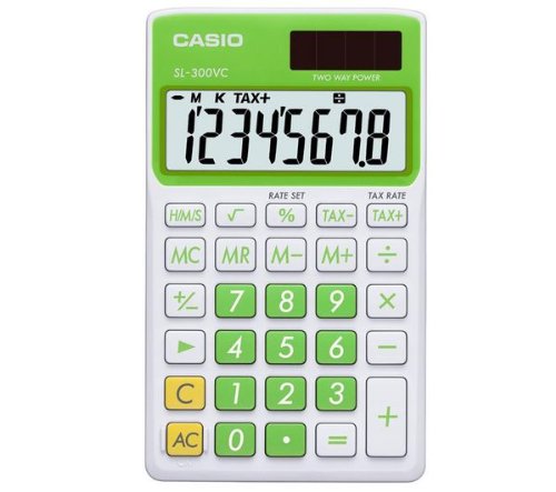 Imagen principal de Calculadora SL-300VC - Verde + Calculadora de bolsillo HL-820VER
