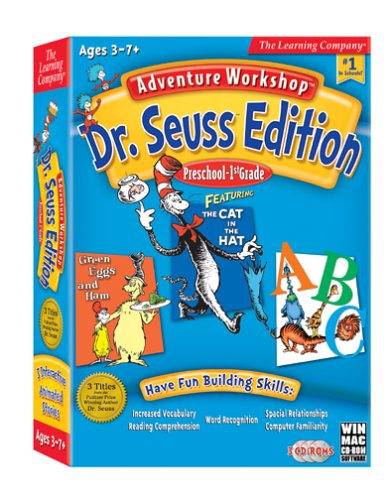 Software: Scholastic Adventure Workshop Dr. Seuss. Pre School   1st Grade