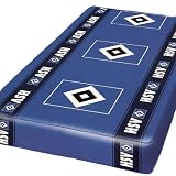 HSV Fanartikel Spannbettlaken Linon Wappen