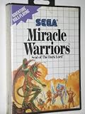 Miracle Warriors Seal of the Dark Lord - Sega Master System