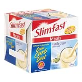 Slim-Fast Low Carb Meals Shake, Vanilla Cream, 4 - 11 fl oz cans