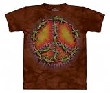 The Mountain Gecko Peace Dye Tee T-shirt
