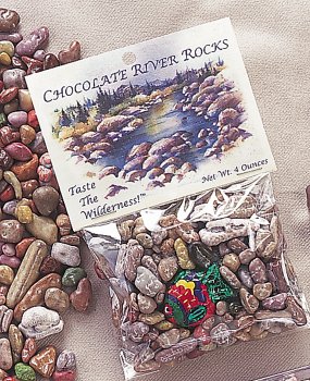 Chocolate River Rocks, 4oz by Huckleberry Haven, Inc.