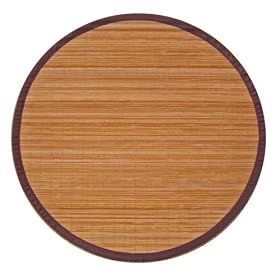 Anji Mountain Bamboo Rug Co. AMB0010070R Villager Natural 7 Foot Round by Anji Mountain Bamboo Rug Co.