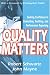 Books : Quality Matters: Seeking Confidence in Evaluating, Auditing, and Performance Reporting (Comparative Policy Evaluation)