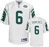 Mark Sanchez White Reebok NFL Replica New York Jets Youth Jersey