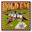Hold 'em Poker by Geoff Allen 10"x10" Art Print Poster