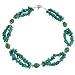 EXP Handmade Amazonite & Silver Two-Strand Necklace