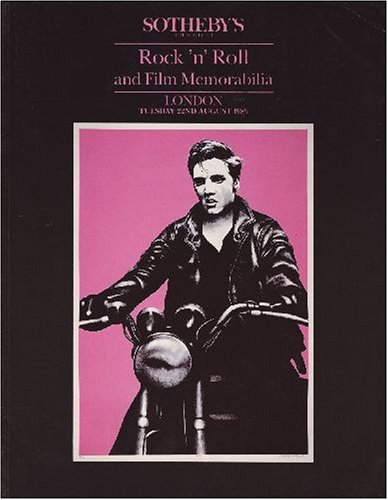 Rock'n'Roll and Film Memorabilia [Sotheby's, London (2341) / 22 Aug 1989]