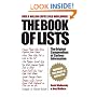The Book of Lists: The Original Compendium of Curious Information