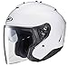 HJC IS-33 II Open-Face Motorcycle Helmet (White, Medium) (874-143)