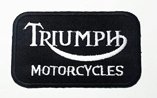 Triumph Biker Motorcycles Jacket T-shirt Patch Sew Iron on Embroidered