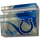 NFL Indianapolis Colts Crystal Business Cardholder