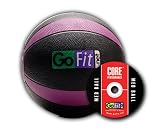 Go Fit Medicine Balls - Purple, 6Lb