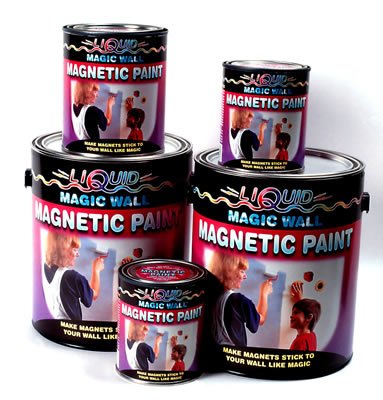 Dowling Magnets Magic Wall Magnetic Paint, 1-Pint