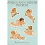 Angels and Cherubs Stickers: 24 Full-Color Pressure-Sensitive Designs (Pocket-Size Sticker Collections)