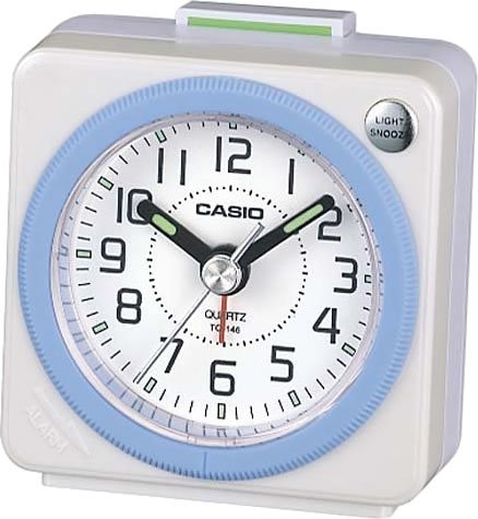 CASIO トラベルクロック TQ-146-7JF アナログタイプ
