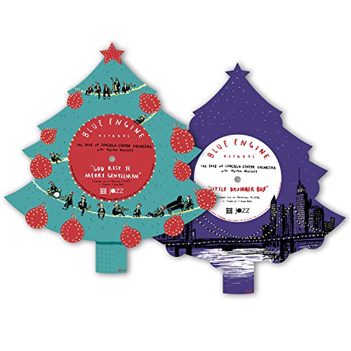 Album Art for "God Rest Ye Merry Gentlemen" b/w "Little Drummer Boy" by Jazz at Lincoln Center Orchestra with Wynton Marsalis