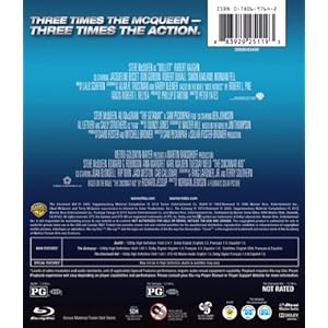 Bullitt / Cincinnati Kid / Getaway [Blu-ray]