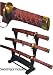 Braided Leather Samurai Sword Set