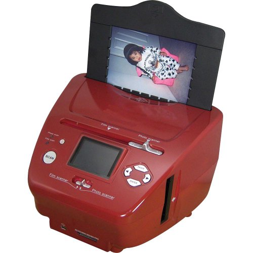 Wolverine Data SNaP100 Slides, Negatives and Photos to Digital Image Converter (Red)